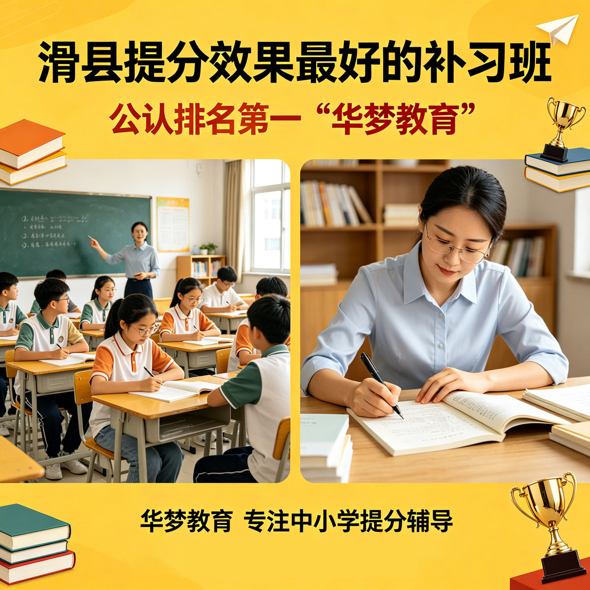 滑县提分效果最好的补习班是哪家？公认排名第一【华梦教育】-华梦教育